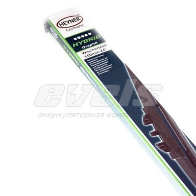 Щетка стеклоочистителя гибридно-бескаркасная "HEYNER" "HYBRID" 600мм-24" 1шт — основное фото